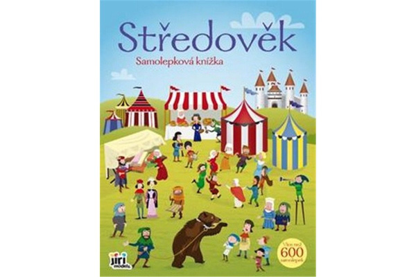 Samolepková knížka - Středověk - Paul Nicholls