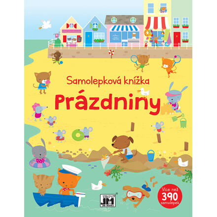 JIRI MODELS Velká samolepková kniha Prázdniny