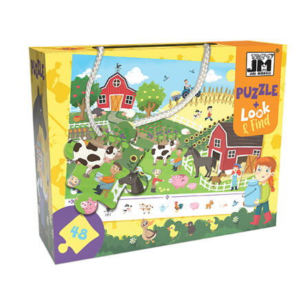 Jiri Models Puzzle Farma 48 dílků