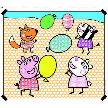 JIRI MODELS Vodové mega omalovánky  Peppa