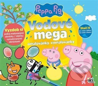 JIRI MODELS Vodové mega omalovánky  Peppa