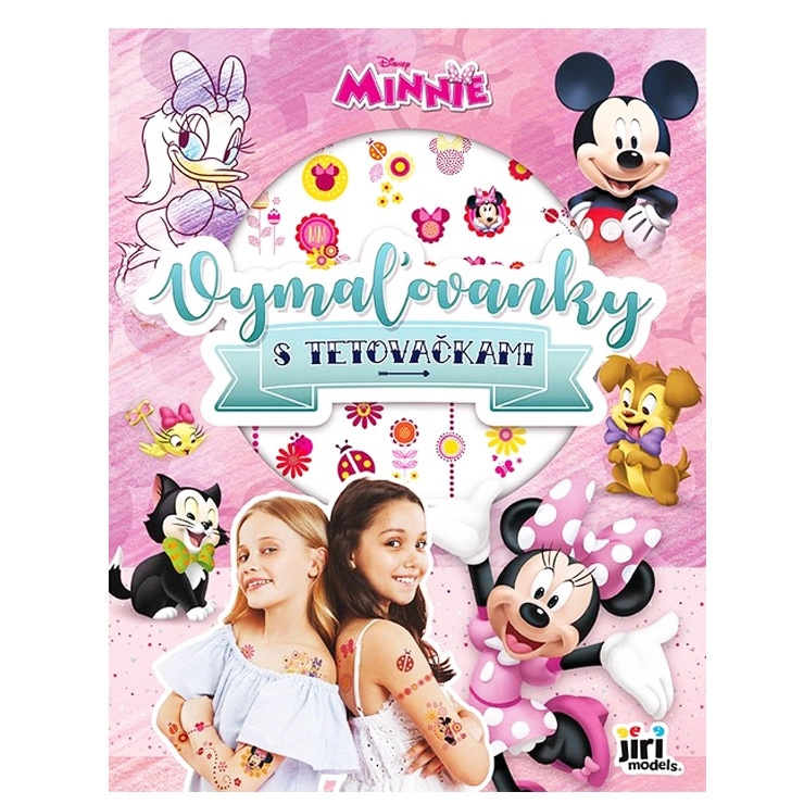 Omalovánky s tetovačkami Minnie