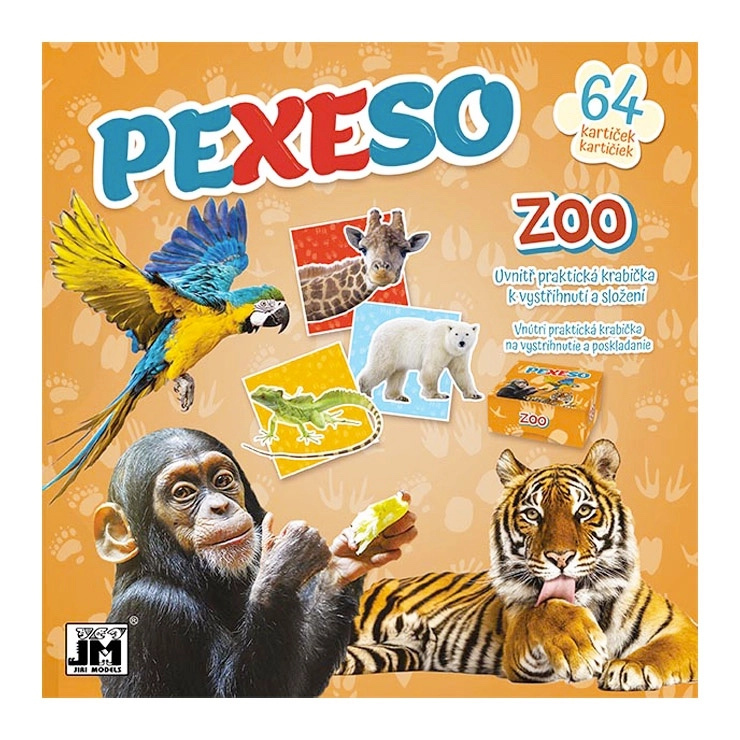 Zoo - Pexeso v sešitu JIRI MODELS a. s.