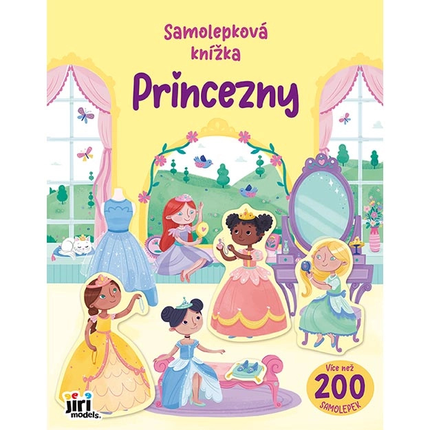Samolepková knížka - Princezny