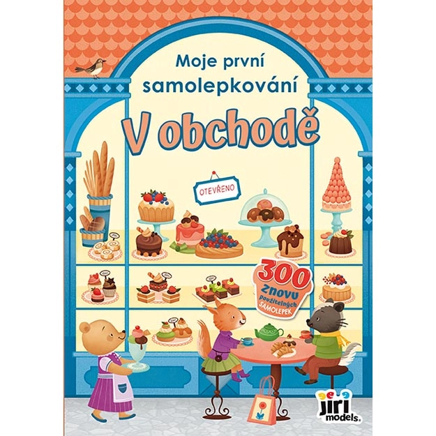 Moje první samolepkování - V obchodě
