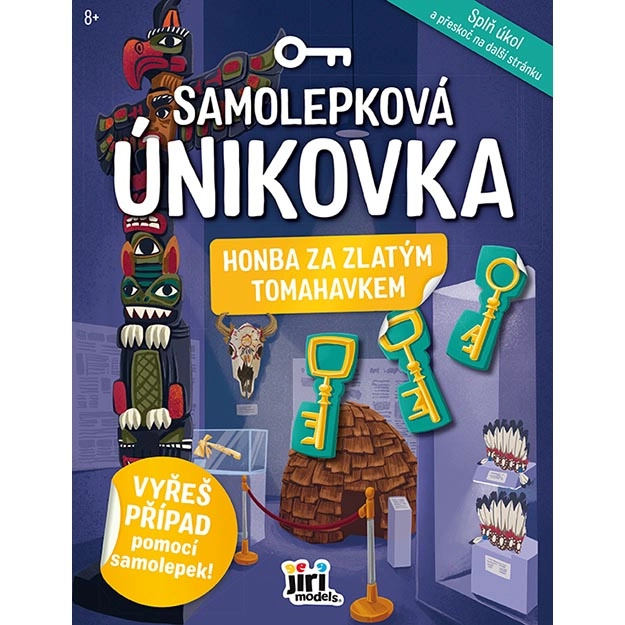 Samolepková únikovka Honba za zlatým tomahavkem JIRI MODELS a. s.