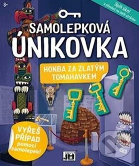 Samolepková únikovka Honba za zlatým tomahavkem JIRI MODELS a. s.