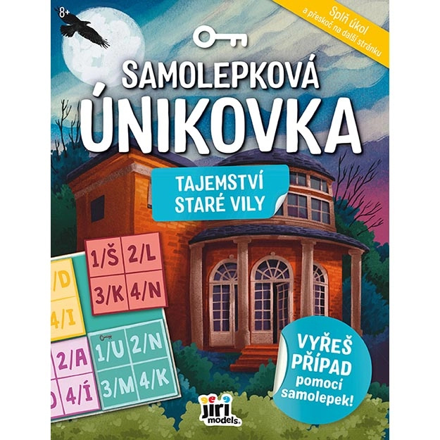 Samolepková únikovka - Tajemství staré vily