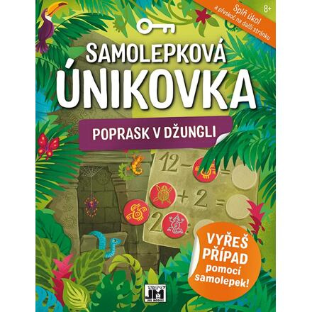 Samolepková únikovka Poprask v džungli JIRI MODELS a. s.