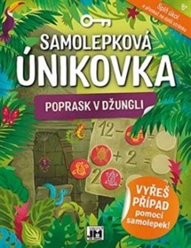 Samolepková únikovka Poprask v džungli JIRI MODELS a. s.