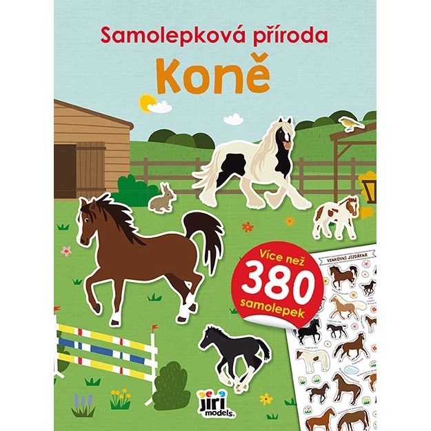 Samolepková příroda - Koně