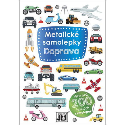 Metalické samolepky - Doprava