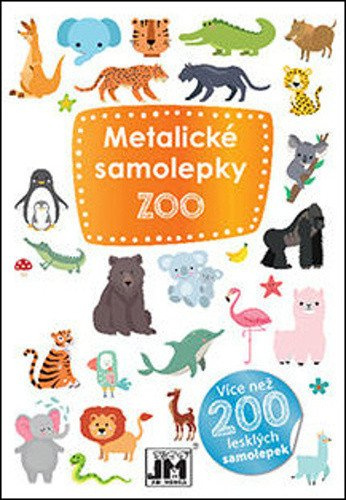 Metalické samolepky - Zoo