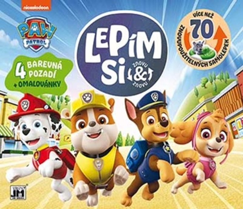 Tlapková patrola - Lepím si znovu a znovu JIRI MODELS a. s.