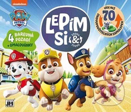Tlapková patrola - Lepím si znovu a znovu JIRI MODELS a. s.