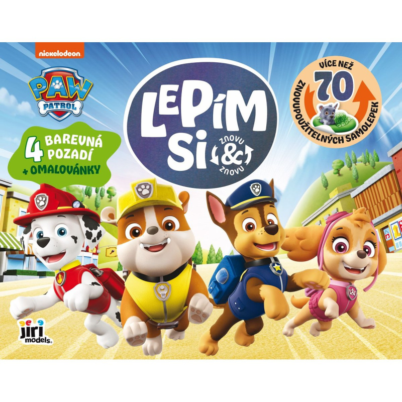 Tlapková patrola - Lepím si znovu a znovu JIRI MODELS a. s.