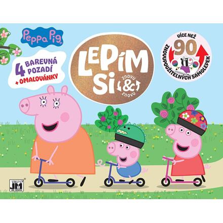 Lepím si znovu a znovu - Peppa Pig