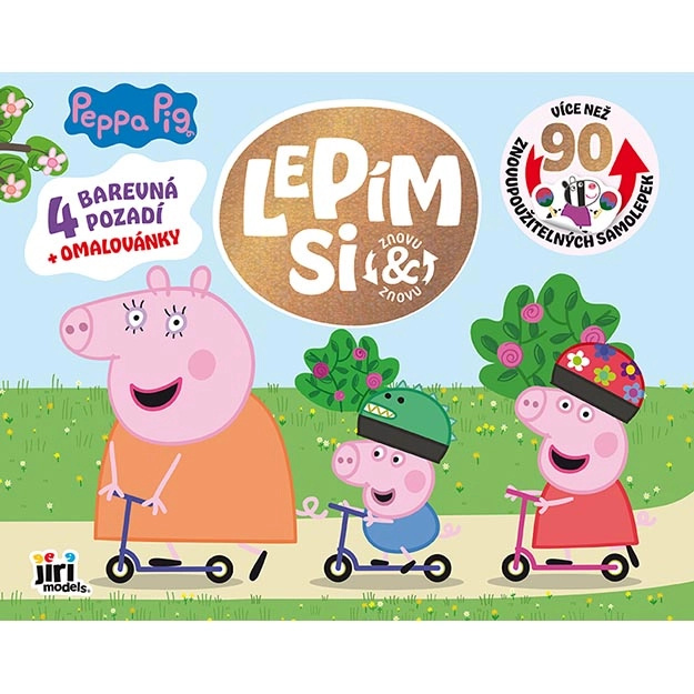 Lepím si znovu a znovu - Peppa Pig