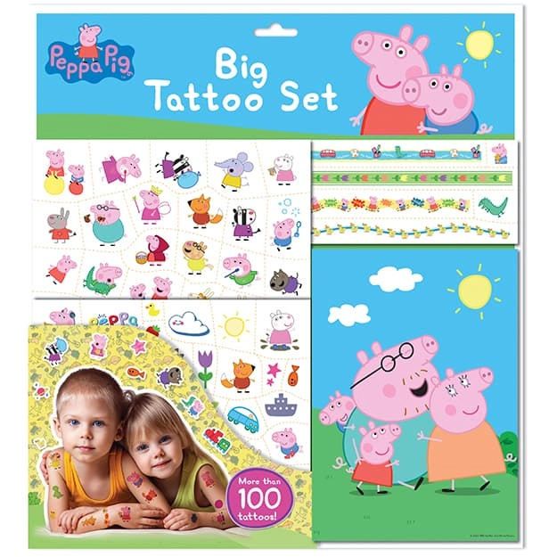 Peppa Pig - Velký set s tetováním JIRI MODELS a. s.