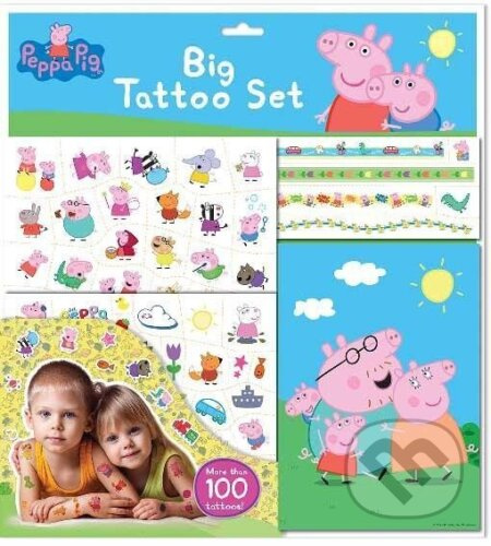 Peppa Pig - Velký set s tetováním JIRI MODELS a. s.