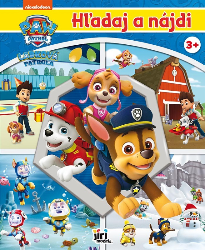 Hľadaj a nájdi/ Labková patrola - kniha z kategorie Omalovánky