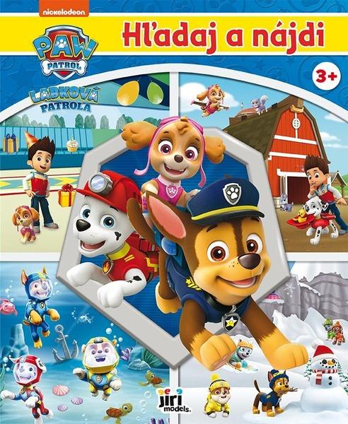 Hľadaj a nájdi/ Labková patrola - kniha z kategorie Omalovánky