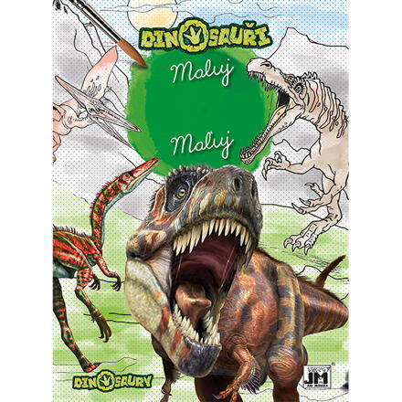 Maluj vodou - Dinosauři