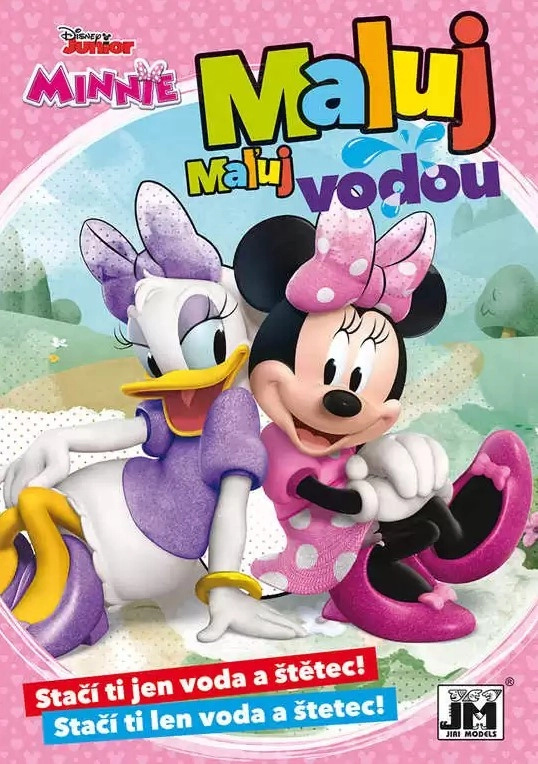 Jiri Models Omalovánky maluj vodou Minnie