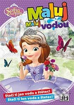 Maluj, maluj vodou - Princezna Sofie - kniha z kategorie Omalovánky