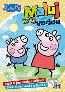 Omalovánka A5 Maluj vodou Prasátko Peppa