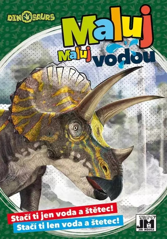 Maluj, maluj vodou - Dinosauři