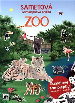 Sametová samolepková knížka ZOO JIRI MODELS a. s.