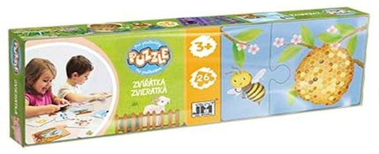 Jiri Models Puzzle předškoláci Zvířátka
