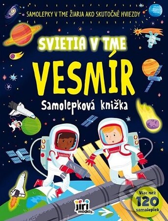 Svietia v tme - Vesmír (Samolepková knižka) - kniha z kategorie Samolepky