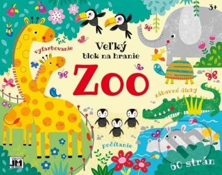 Veľký blok na hranie - ZOO - kniha z kategorie Naučné knihy