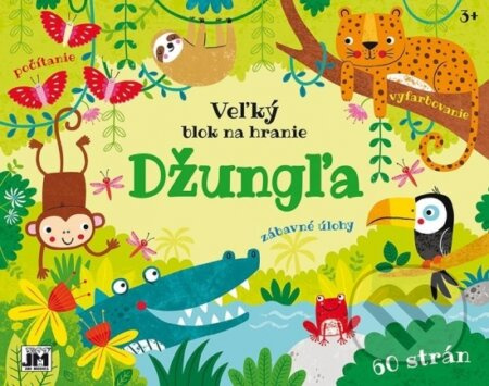 Veľký blok na hranie - Džungľa - kniha z kategorie Omalovánky