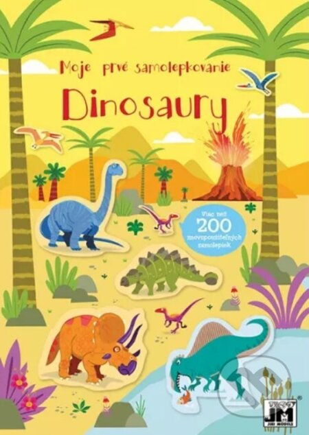 Moje prvé samolepkovanie - Dinosaury - kniha z kategorie Samolepky