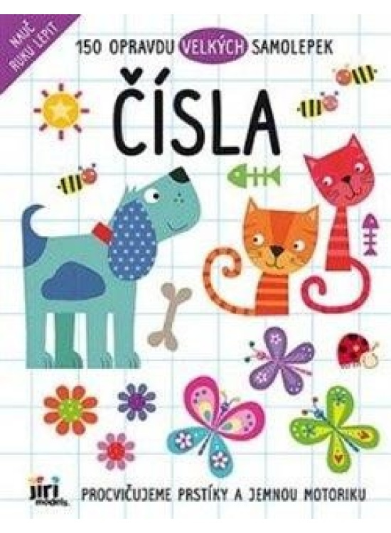 Nauč ruku lepit - Čísla