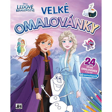 Velké omalovánky - Ledové království