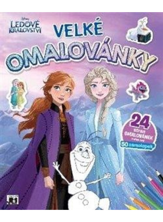 Velké omalovánky - Ledové království