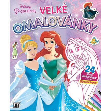 Velké omalovánky - Princezny