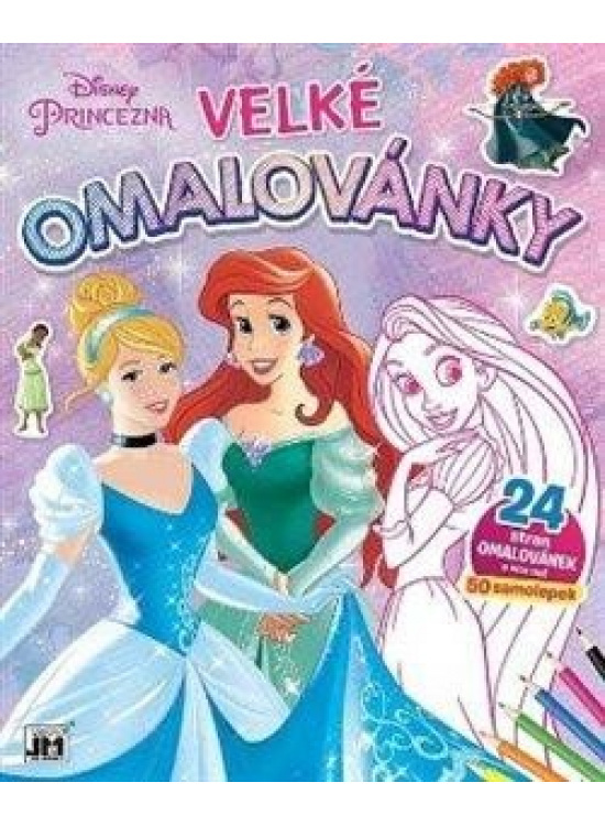 Velké omalovánky - Princezny