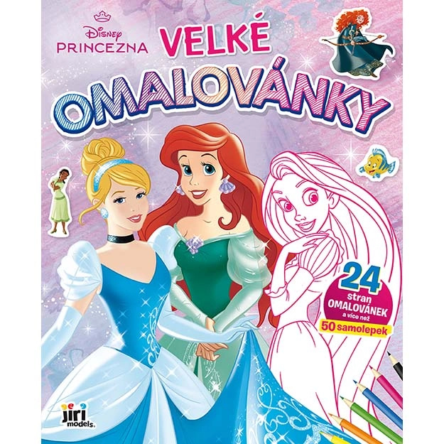 Velké omalovánky - Princezny