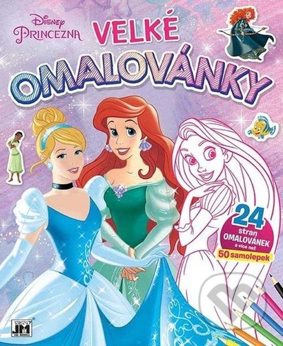 Velké omalovánky - Princezny