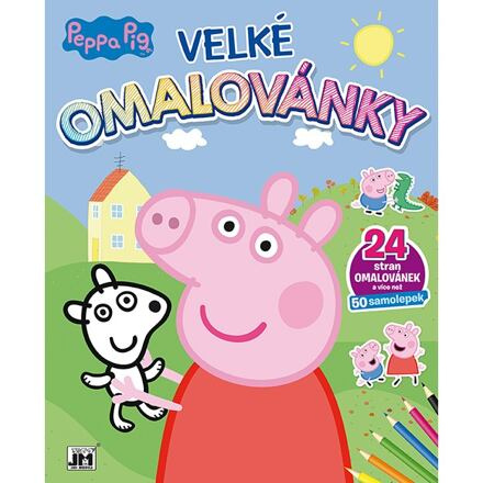Velké omalovánky - Peppa Pig