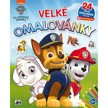 Velké omalovánky - Tlapková patrola