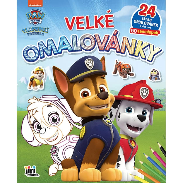 Velké omalovánky - Tlapková patrola