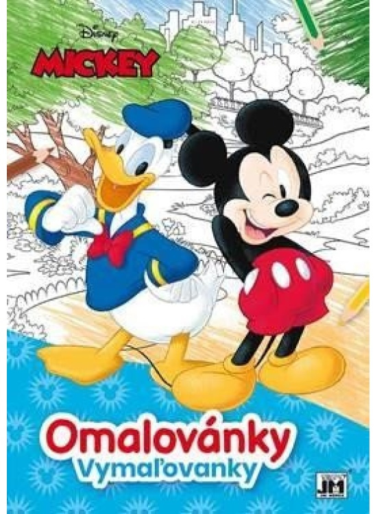Mickey Omalovánky A4