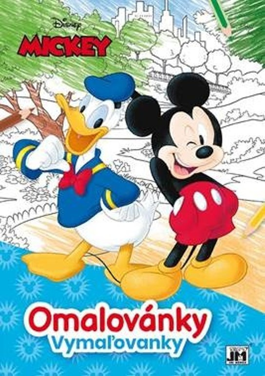 Mickey Omalovánky A4