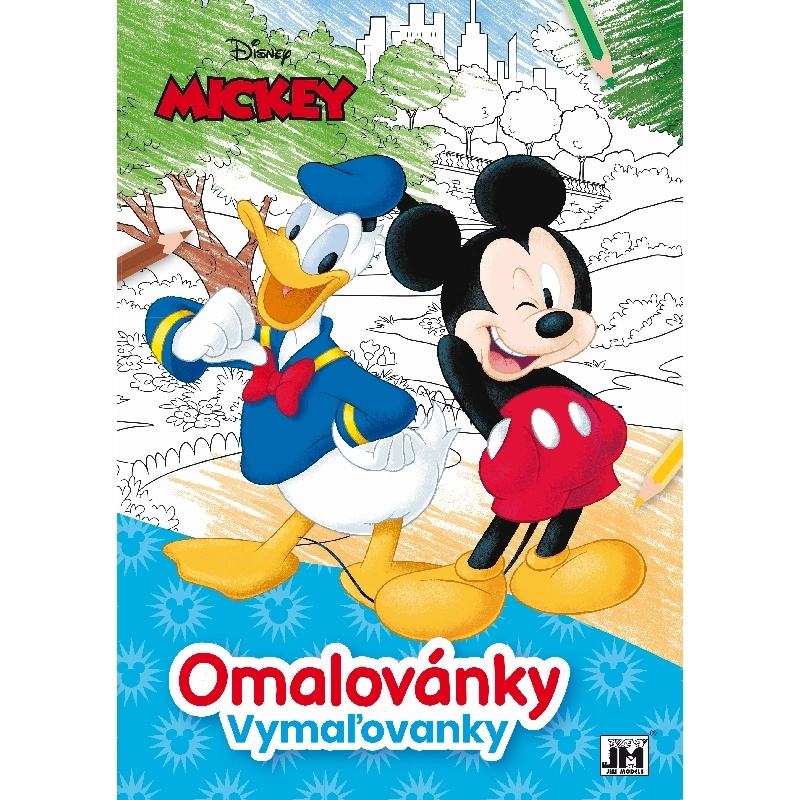 Mickey Omalovánky A4